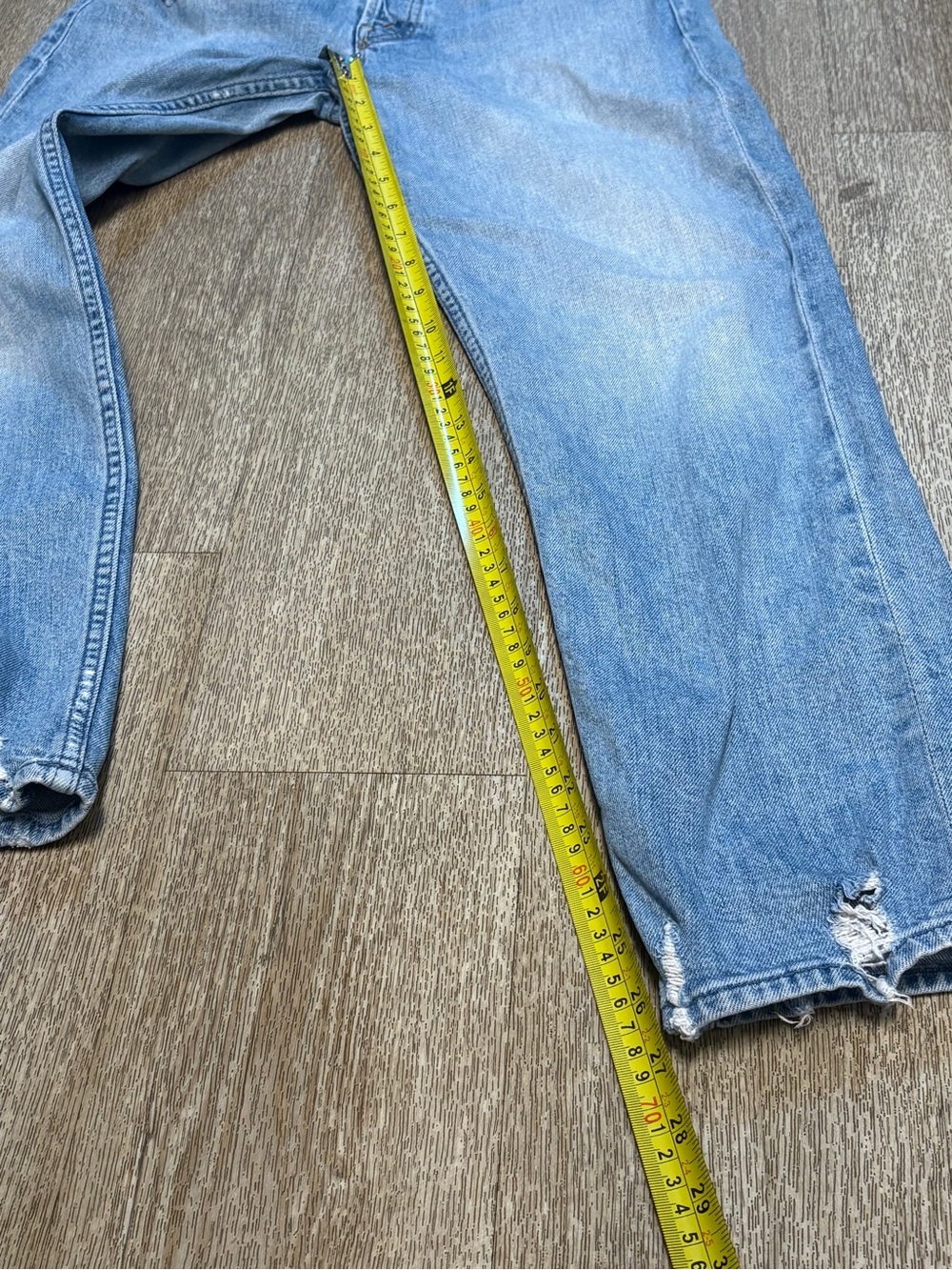 MOTHER JEANS SUPERIOR TOMCAT DISTRESSED SIZE 28 - Picture 11 of 11